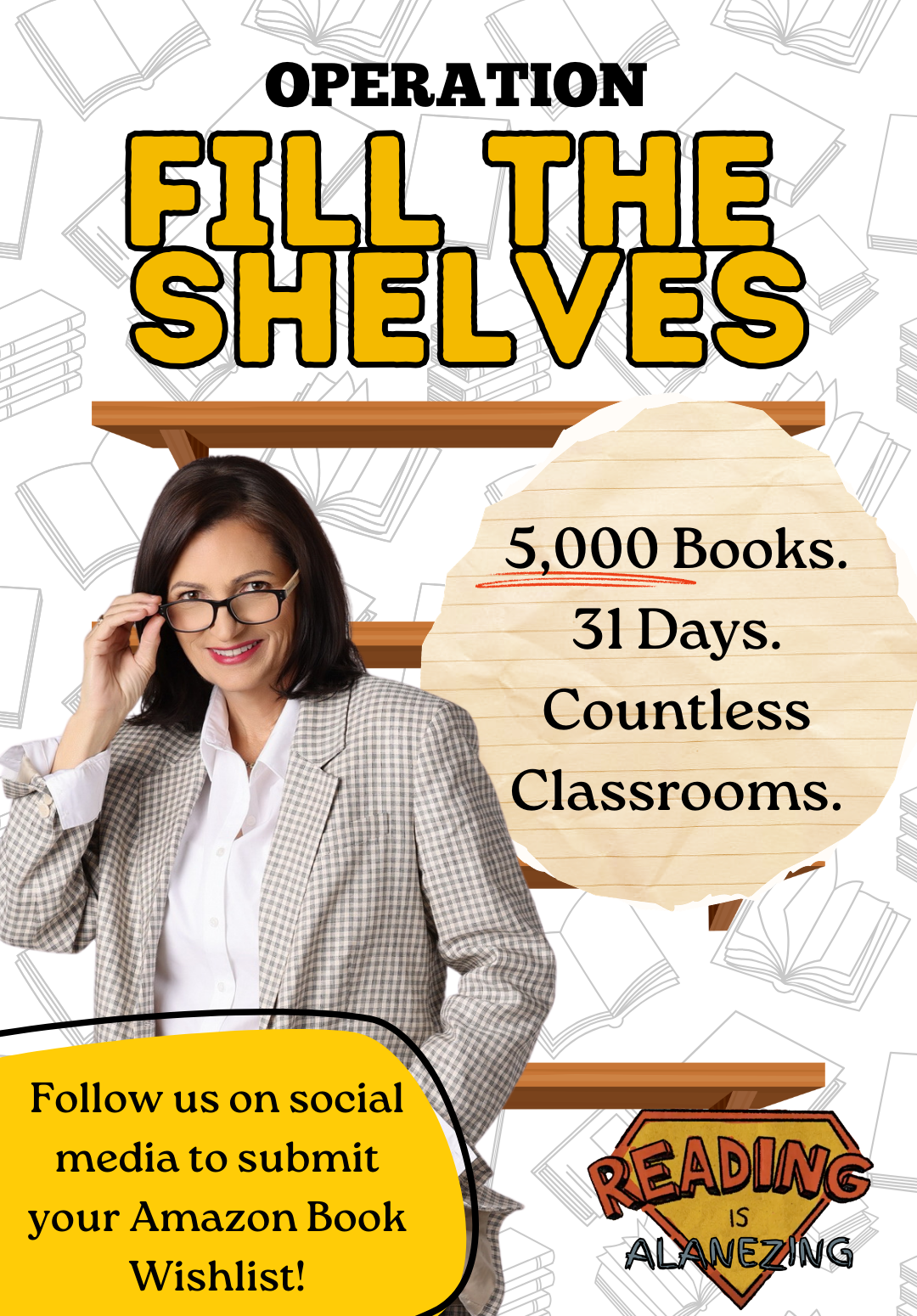 Fill the shelves homepage